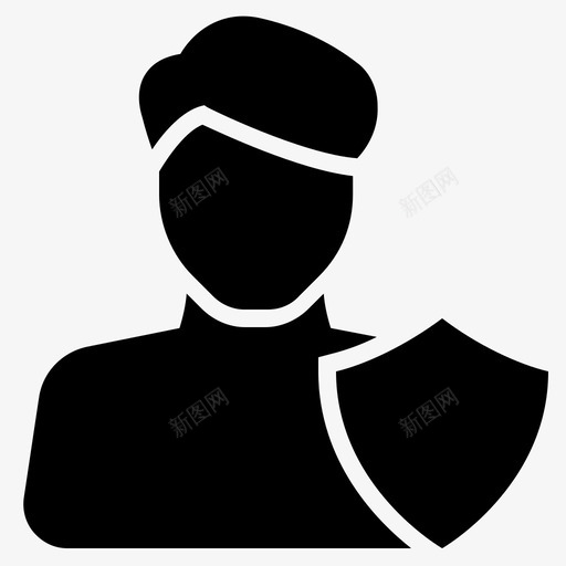 个人保险员工保护个人保护图标svg_新图网 https://ixintu.com 个人保护 个人保险 员工保护