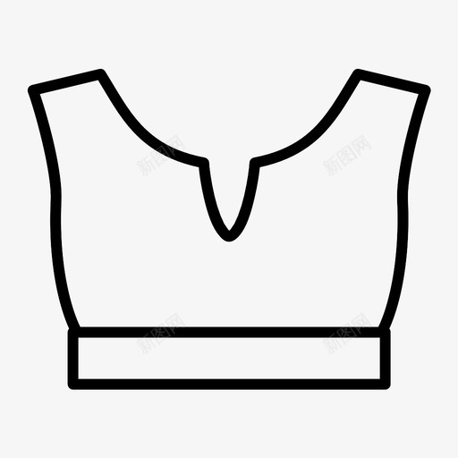 上衣服装时装图标svg_新图网 https://ixintu.com 上衣 时装 服装