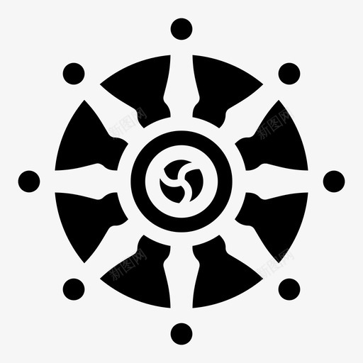 船轮船航海图标svg_新图网 https://ixintu.com 帆船 掌舵 航海 航行 船 船轮