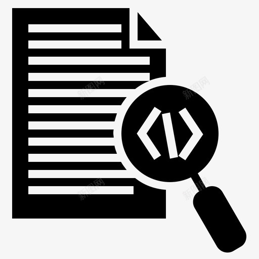 源代码代码文件html文件图标svg_新图网 https://ixintu.com html文件 代码文件 源代码 源文件