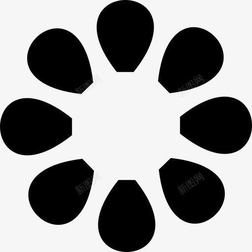 花美花园图标svg_新图网 https://ixintu.com 植物 美 花 花园