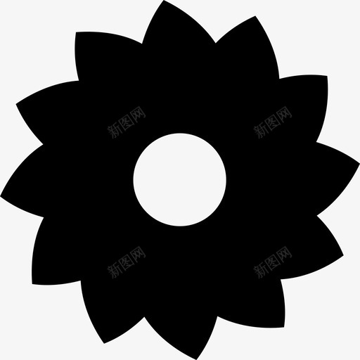 花美花园图标svg_新图网 https://ixintu.com 植物 美 花 花园