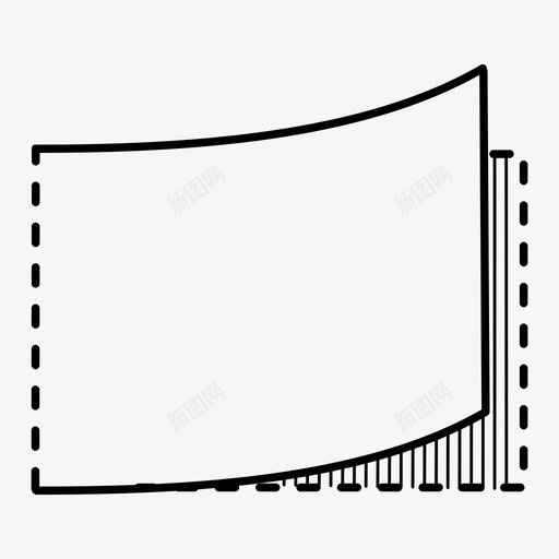 空白卡片纸张图标svg_新图网 https://ixintu.com 卡片 空白 纸张 贴纸