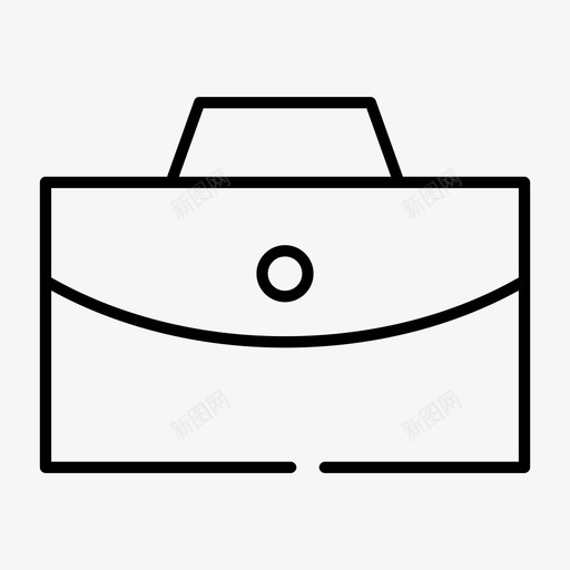 包商务人士办公室图标svg_新图网 https://ixintu.com 办公室 办公室间隙薄 包 商务人士 工作 行李箱