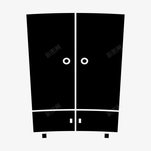 橱柜抽屉家具图标svg_新图网 https://ixintu.com 室内 家具 家具雕刻 抽屉 橱柜