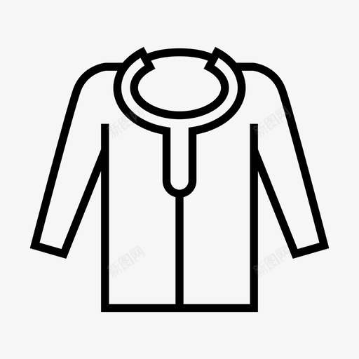 衬衫布衣服图标svg_新图网 https://ixintu.com 制服 布 衣服 衬衫
