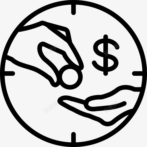 工资工时责任图标svg_新图网 https://ixintu.com 工时 工资 报酬 责任