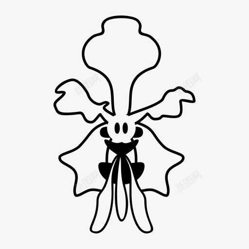 兰花香蒲兰科图标svg_新图网 https://ixintu.com 兰科 兰花 植物 香蒲