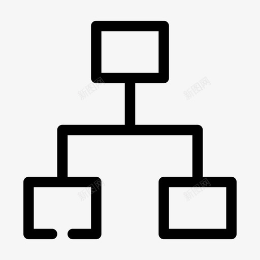 结构老板公司图标svg_新图网 https://ixintu.com 业务2缺口介质 公司 关系 组织 结构 老板