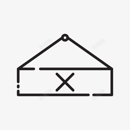 标签关闭板服务图标svg_新图网 https://ixintu.com 商店 服务 板 标签关闭 网站在线商店图标