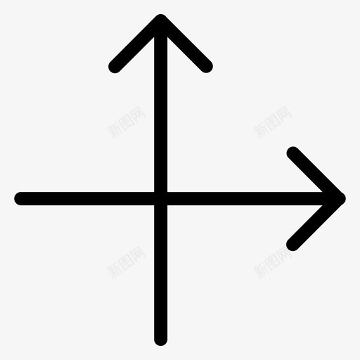 相交箭头界面图标svg_新图网 https://ixintu.com 界面 相交 箭头