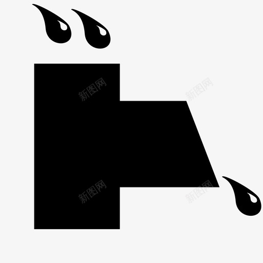 水管建筑工具图标svg_新图网 https://ixintu.com 工具 建筑 水管