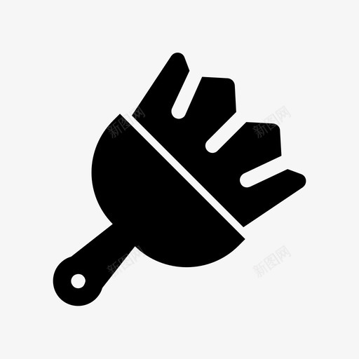 画笔劳工雕文图标svg_新图网 https://ixintu.com 劳工雕文 画笔