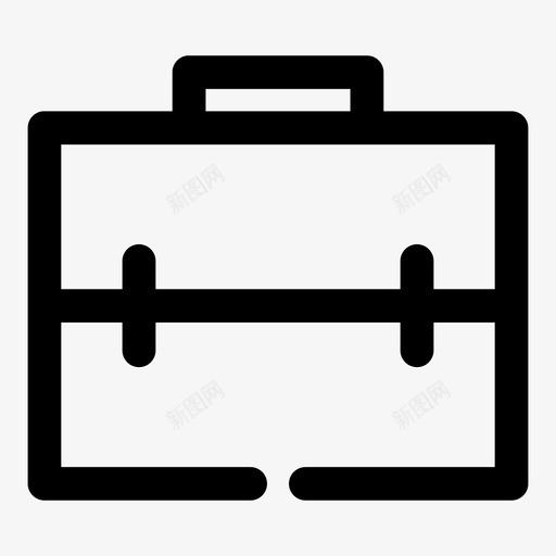 公文包包商务图标svg_新图网 https://ixintu.com 公文包 包 商务 商务1加粗 工作 旅行