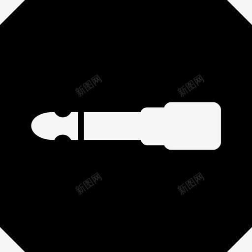 迷你插孔音频连接图标svg_新图网 https://ixintu.com 关闭打开 声音 工具 待机 插头 电源 能量 连接 迷你插孔 音频