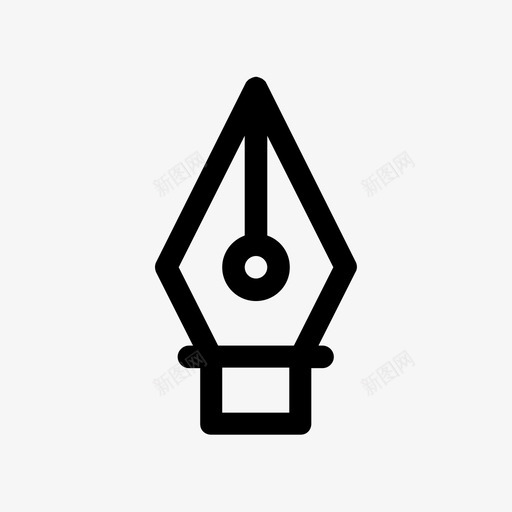 笔工具添加器图标svg_新图网 https://ixintu.com 添加 笔工具 编辑 设计器