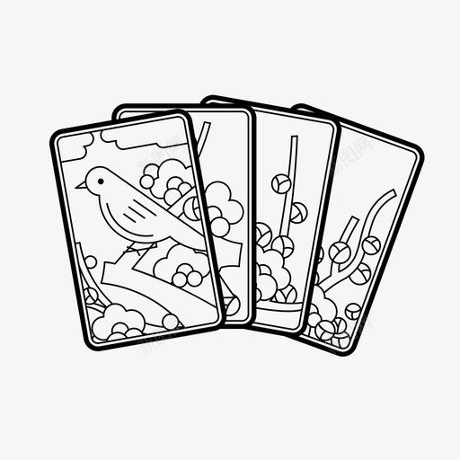 华图二月纸牌纸牌游戏图标svg_新图网 https://ixintu.com 华图二月 去吧 纸牌 纸牌游戏 韩复达