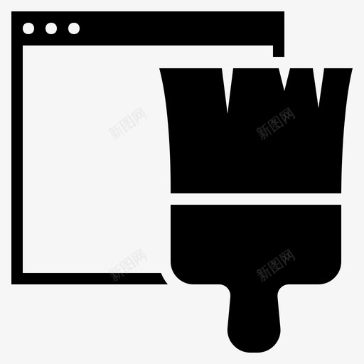 网页制作网站图标svg_新图网 https://ixintu.com 制作网站 网页设计