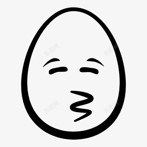 闭眼吻脸蛋头表情图闭眼接吻脸蛋头表情图复活节图标svg_新图网 https://ixintu.com 人 复活节 社交 蛋头表情 表情 闭眼吻脸蛋头表情图 闭眼接吻脸蛋头表情图
