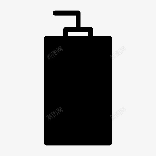 肥皂分配器清洁剂医院图标svg_新图网 https://ixintu.com 医疗 医院 医院标志 洗涤液 清洁剂 肥皂分配器