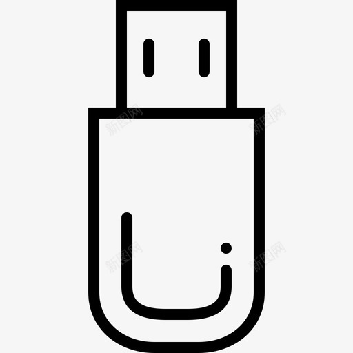 usb驱动器笔图标svg_新图网 https://ixintu.com U盘 usb 棒 笔 驱动器