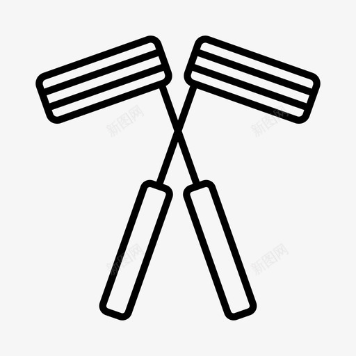 高尔夫铁杆高尔夫球杆高尔夫球场图标svg_新图网 https://ixintu.com 运动 退休 高尔夫球场 高尔夫球杆 高尔夫铁杆