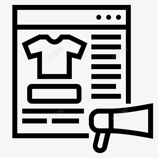 在线营销内容广告数字广告图标svg_新图网 https://ixintu.com 内容广告 在线营销 数字广告 数字营销
