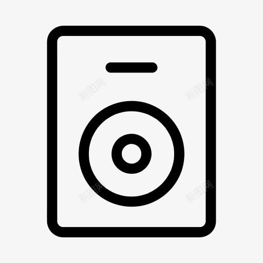 扬声器功能家庭影院图标svg_新图网 https://ixintu.com 功能 家庭影院 扬声器 音乐系统 音箱