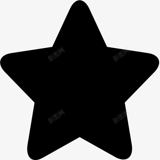 icon_关注_实svg_新图网 https://ixintu.com icon_关注_实