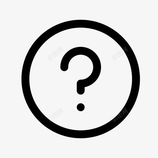 问题神秘问号图标svg_新图网 https://ixintu.com 未解决 用户界面 神秘 秘密 谜语 问号 问题