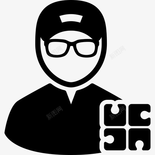 软件助理人员技术支持图标svg_新图网 https://ixintu.com 人员 技术支持 软件助理