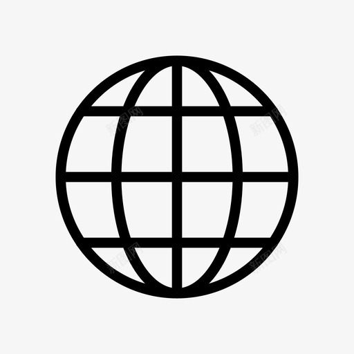 世界浏览器地球图标svg_新图网 https://ixintu.com 世界 地球 浏览器 移动 移动用户界面设计
