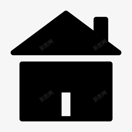 房子面积起居室图标svg_新图网 https://ixintu.com 住所 房子 房间 起居室 面积