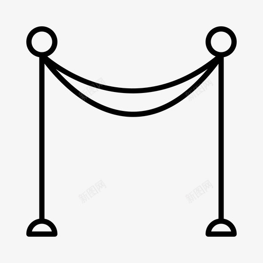 博物馆屏障横幅展览图标svg_新图网 https://ixintu.com 博物馆屏障 博物馆陈列 展览 横幅 画廊 画廊和博物馆
