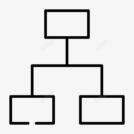 图表业务层次结构图标svg_新图网 https://ixintu.com 业务 共享 图表 基本包差距缩小 层次结构 结构