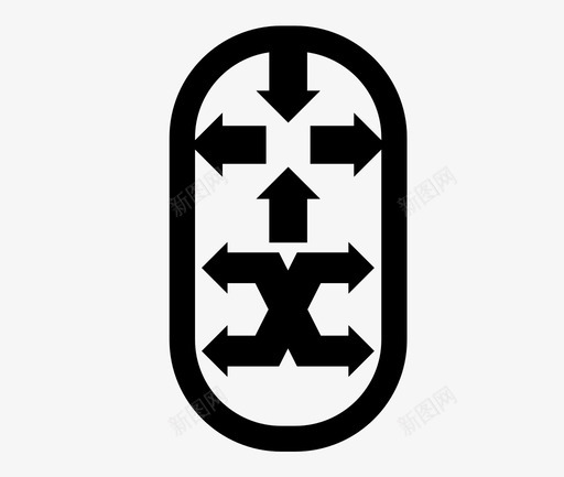 交换路由器atm网络技术图标svg_新图网 https://ixintu.com 交换路由器atm 网络技术