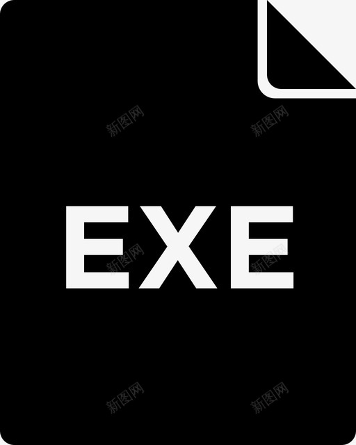 exe数据图标svg_新图网 https://ixintu.com exe windows 下载 填充文件图标 安装程序 数据 文件