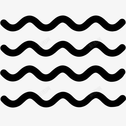 河流干净大海图标svg_新图网 https://ixintu.com 大海 干净 水 水固体 河流 波浪