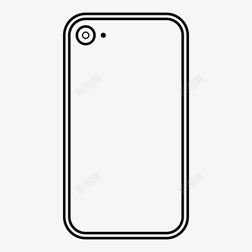 iphone照相机照相手机图标svg_新图网 https://ixintu.com iphone 手机 智能手机 照相手机 照相机 苹果iphone