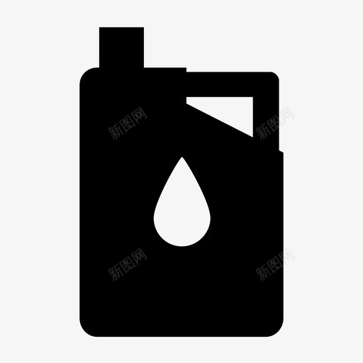 机油爆发塑料容器图标svg_新图网 https://ixintu.com 塑料容器 机油 潮水 爆发