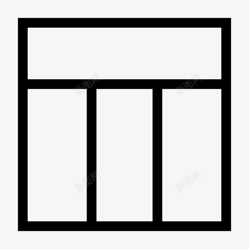 模板网格布局图标svg_新图网 https://ixintu.com web模板 布局 模板 结构 网格