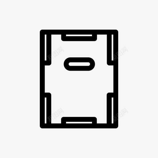 跳箱交叉配合锻炼图标svg_新图网 https://ixintu.com 交叉配合 健身 训练 跳箱 锻炼