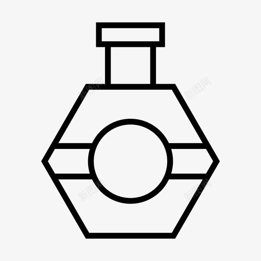 瓶酒饮料图标svg_新图网 https://ixintu.com 包装 容器 瓶 酒 饮料