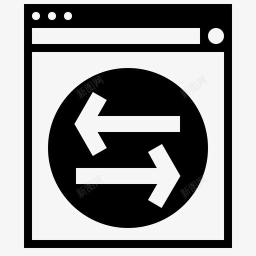 在线流量数据传输互联网流量图标svg_新图网 https://ixintu.com 互联网流量 在线流量 在线访客 数据传输