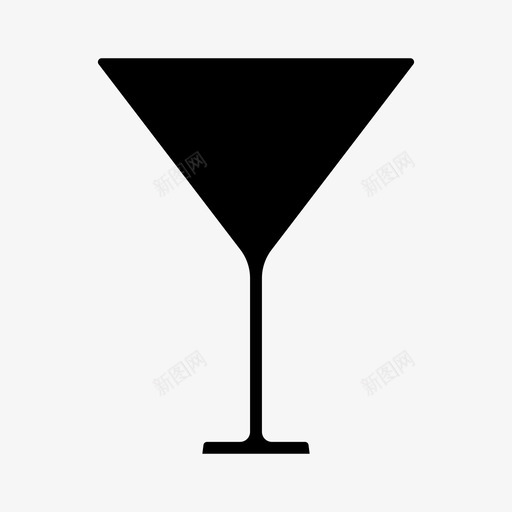 马提尼酒精酒精饮料图标svg_新图网 https://ixintu.com 旅行 玻璃杯 酒精 酒精饮料 马提尼