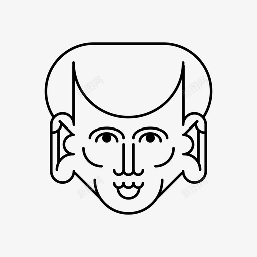 恐怖人物万圣节人物面具图标svg_新图网 https://ixintu.com 万圣节人物 可爱的脸 吓人的脸 对称的脸 恐怖人物 面具
