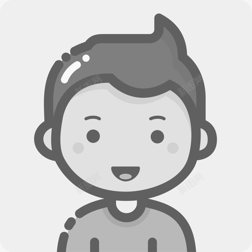 男生头像svg_新图网 https://ixintu.com 男生头像 未标题-5