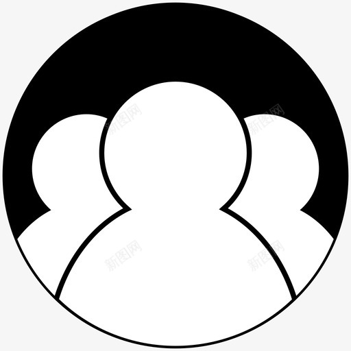 圈子_默认头像svg_新图网 https://ixintu.com 圈子_默认头像