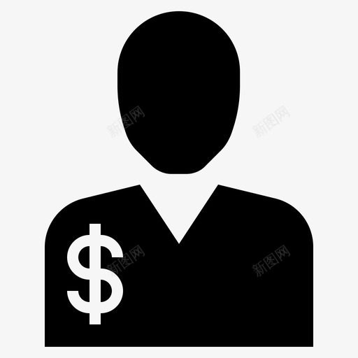 顾问商务顾问商务专家图标svg_新图网 https://ixintu.com 企业家 商人 商务专家 商务人士 商务顾问 顾问