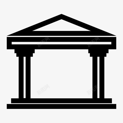 学校大楼大学图标svg_新图网 https://ixintu.com 大学 大楼 学习 学校 教育 教育和学习